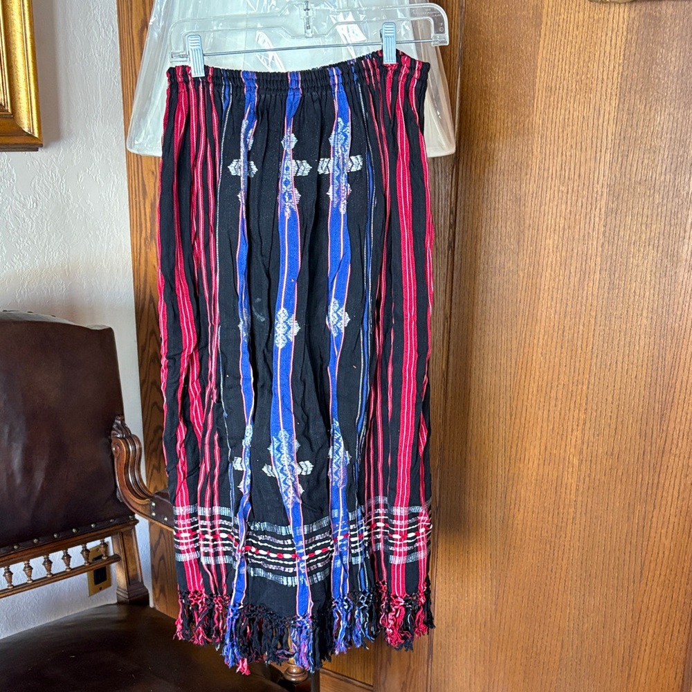 Colorful Striped Women's Skirt